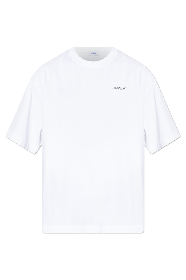 off-white Tシャツ OFF-WHITE◇Tシャツ/L/コットン/BLK/OMAA061G19877010
